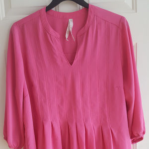 Melissa McCarthy Seven top Pink 1X